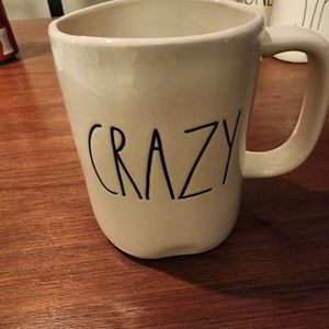 Rae Dunn "crazy" mug